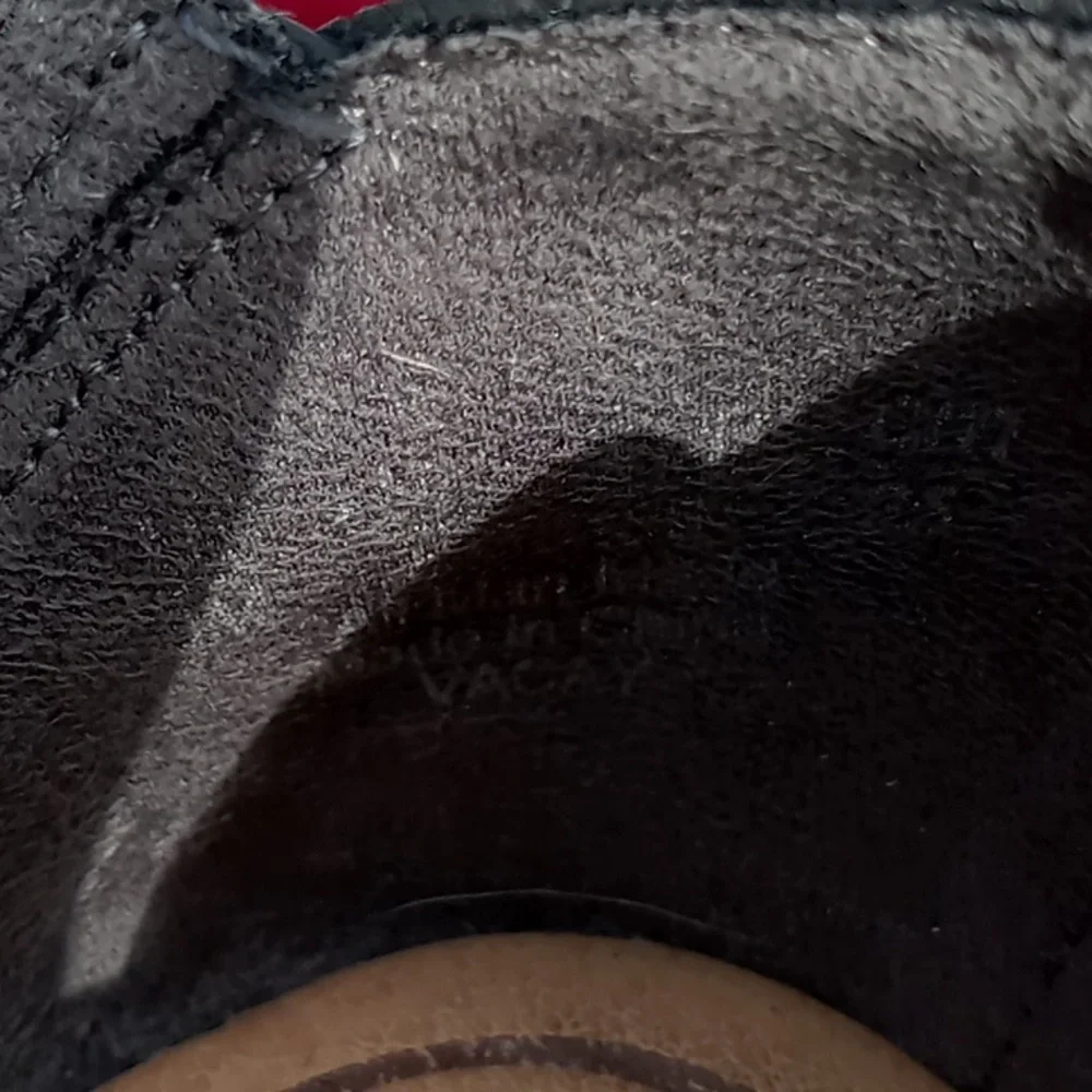 Dr Scholls "Vacay" Strappy Jute Wedge Size 8 Black - Picture 9 of 10